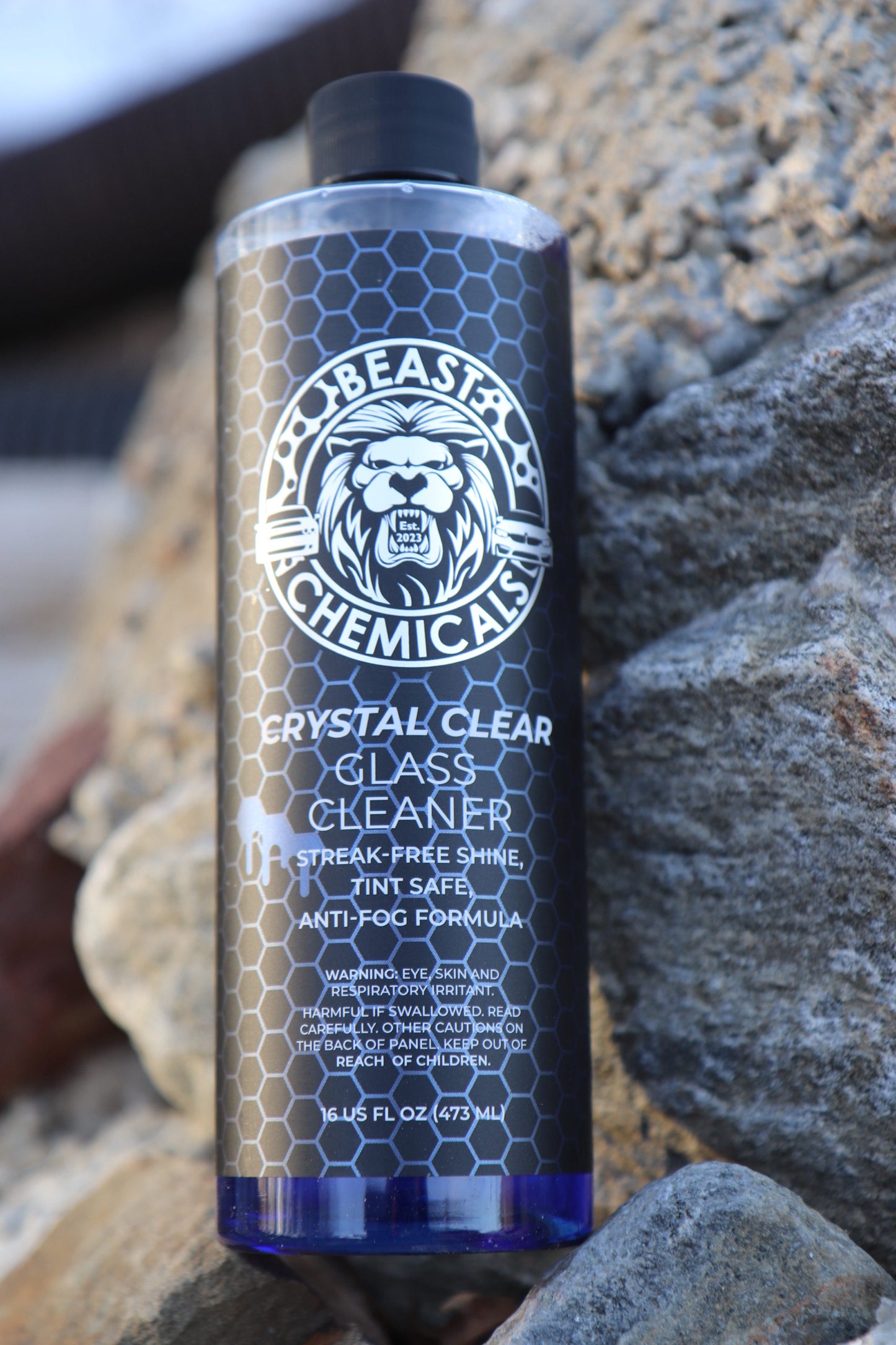CRYSTAL CLEAR-GLASS CLEANER