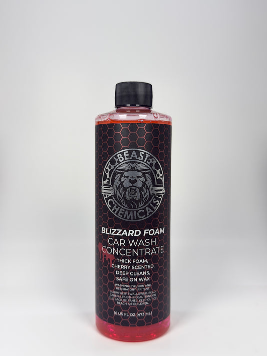 BLIZZARD FOAM-CAR WASH CONCENTRATE SOAP